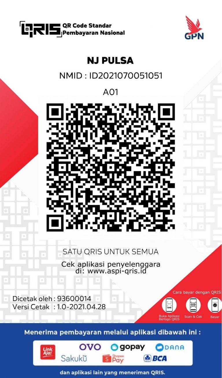 Cara Deposit Via QRIS - Agen Pulsa, Top Up Go-Pay, OVO & PPOB Termurah